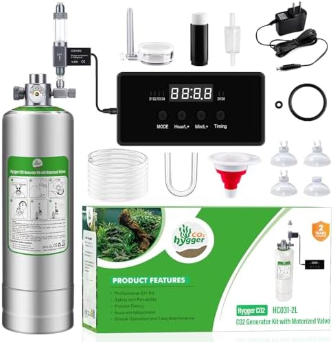 5L Aquarium CO₂ Generator Kit with Timed Valve
