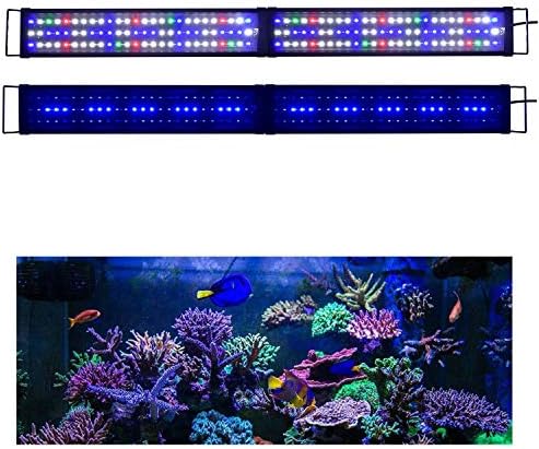 KZKR Enhanced Full Spectrum LED Hood for 48-60 Inch Aquariums