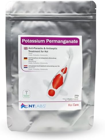 250g Anti-Parasite Permanganate Treatment for Koi Ponds