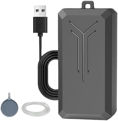 Quiet Aerator Pump with Accessories for Pond Oxygen Bubbling