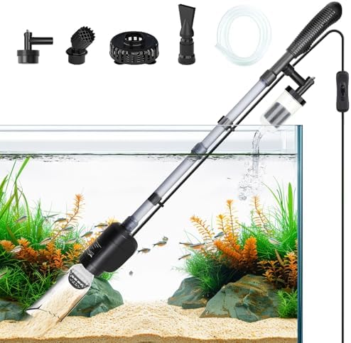 20W Multi-Function Automatic Gravel Vacuum for Tanks