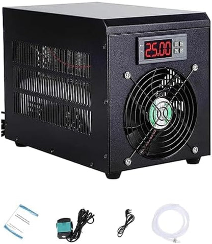 Aquarium Chiller with Pump and Tubing, Low-Noise