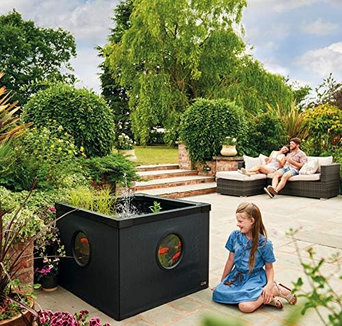 Hozelock 500L Above-Ground Outdoor Aquarium with Windows