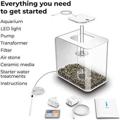 biOrb Flow 30 White LED Rectangular Acrylic Aquarium