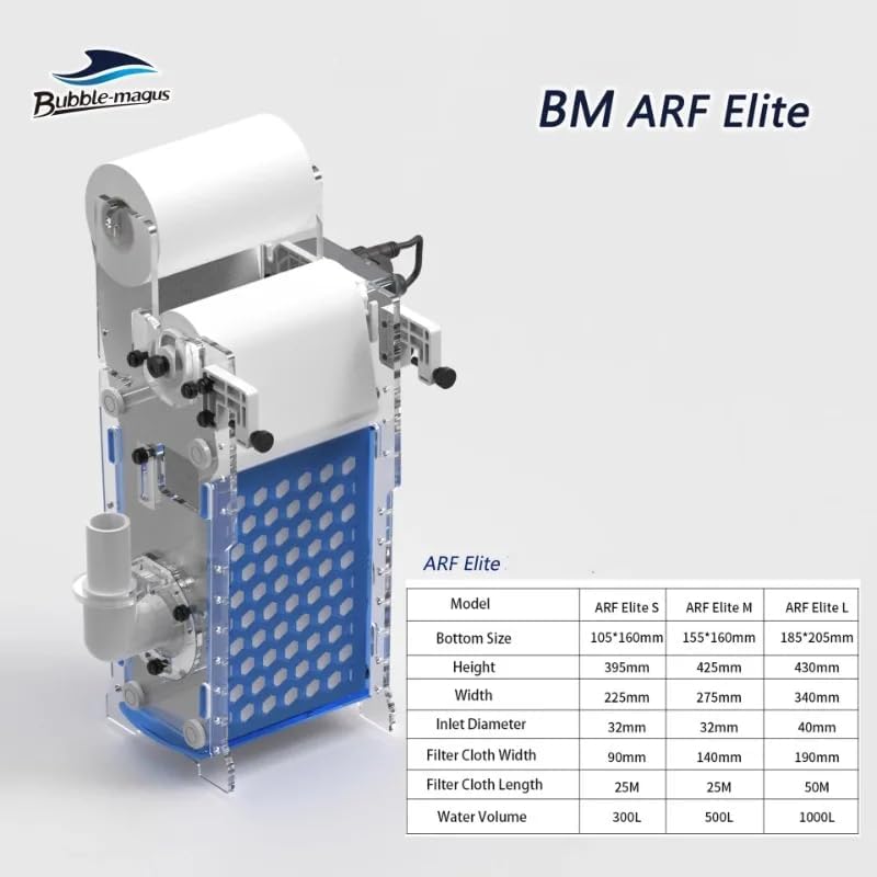 Bubble Magus ARF Elite Automatic Roller Fleece Filter