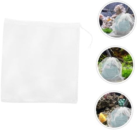 2-Pack Mesh Pouches for Protecting Aquarium Pumps