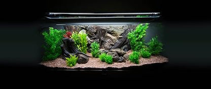 WYSKONT 3D Lesbos Brown Backdrop for 150x60cm Tanks