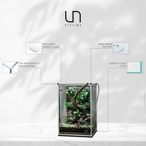 UNS 25T Ultra Clear Rimless Low-Iron Nano Tank